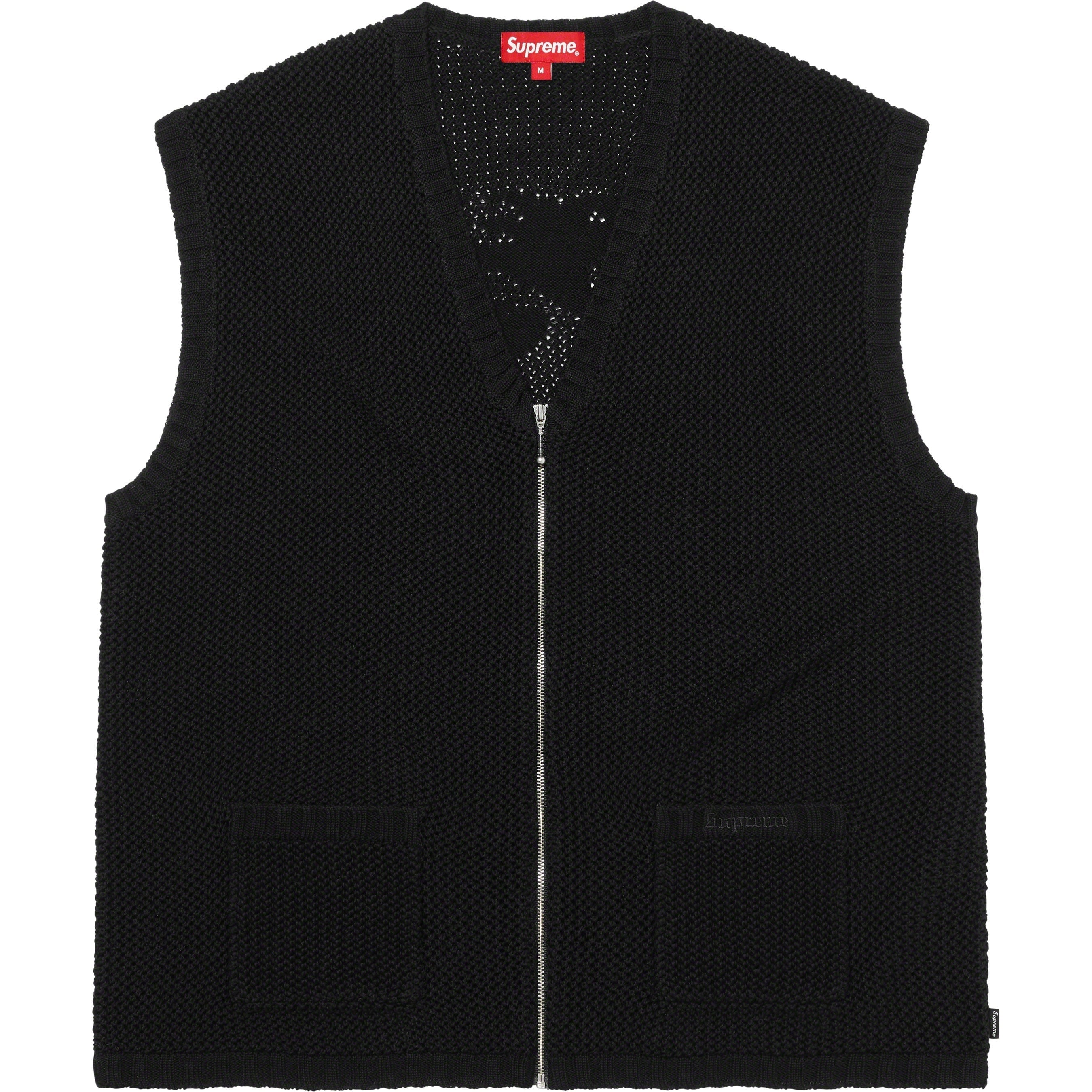 Dragon Zip Up Sweater Vest view 3